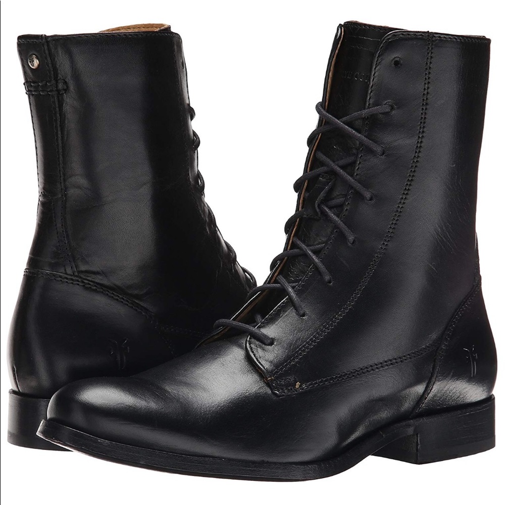 Frye Melissa lace up boots - size 7.5